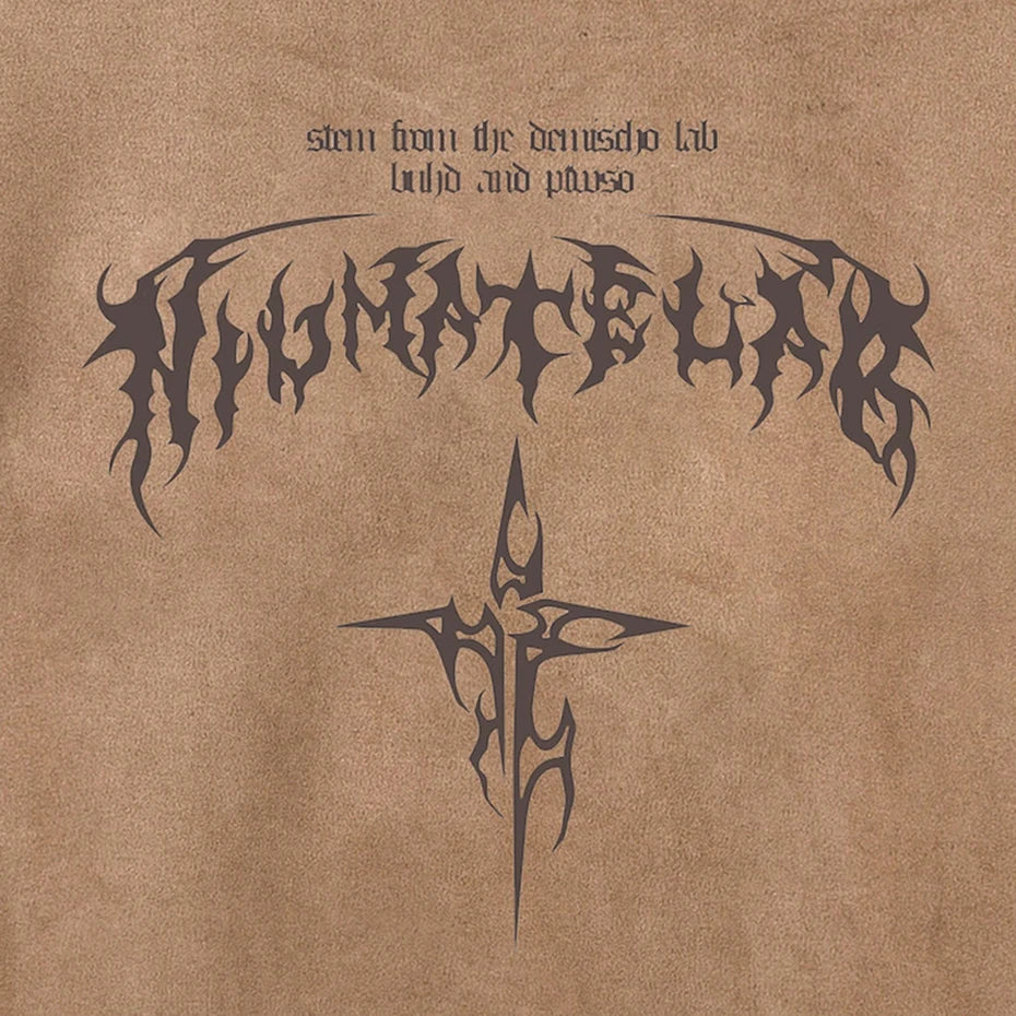 Summer Men Vintage Suede T Shirt Cross Graphic Gothic Punk Tee Tops Streetwear Harajuku Oversized Hip Hop T-shirt Male