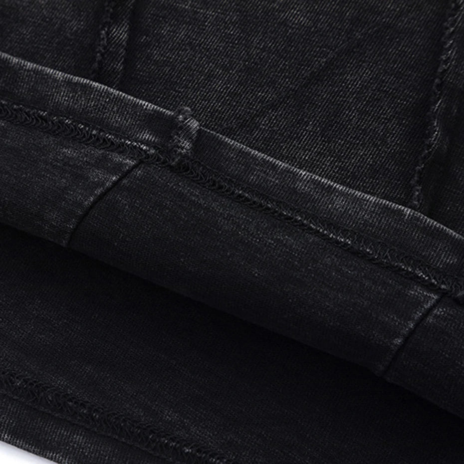 Streetwear Patchwork T-shirts Hip Hop Harajuku Oversized Tee Shirt 2026 Men Fashion Punk Y2K T Shirts Black Loose Tshirt Top