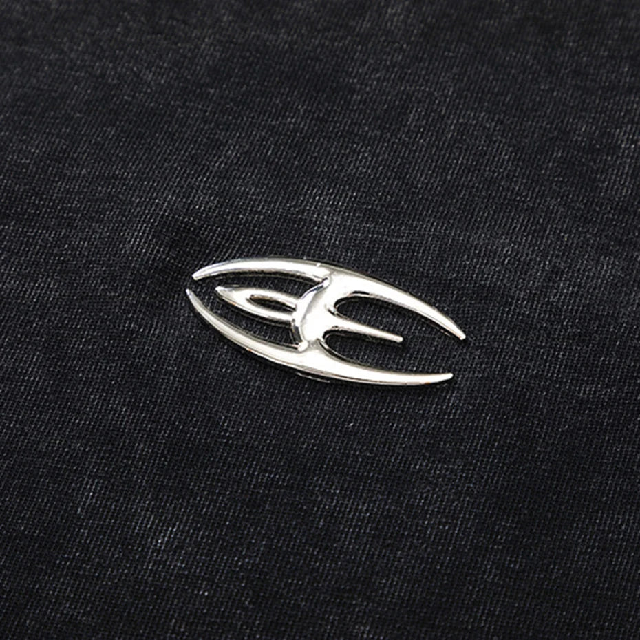 Streetwear Patchwork T-shirts Hip Hop Harajuku Oversized Tee Shirt 2026 Men Fashion Punk Y2K T Shirts Black Loose Tshirt Top