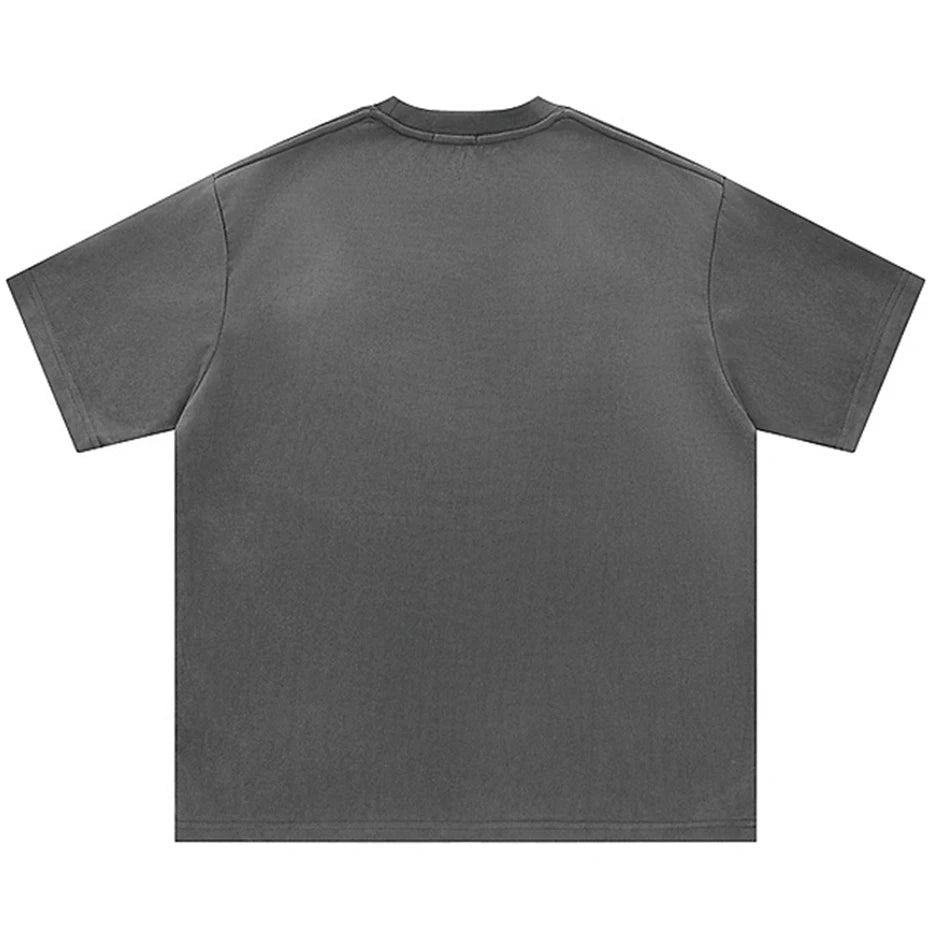 Men Suede Tshirt Reflective Striped Solid Short Sleeve T-Shirt 2026 Harajuku Hip Hop Summer Loose Fashion Casual Shirts Tee Tops